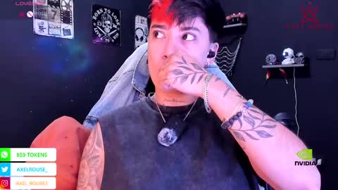 Snapshot of axel_rouse1 chatting on September 9, 5:23 pm Axel Rouse online show from September 9, 5:23 pm