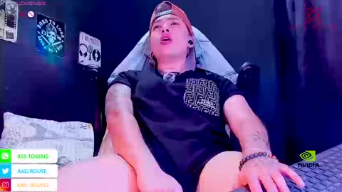 Snapshot of axel_rouse1 chatting on September 17, 6:09 pm Axel Rouse online show from September 17, 6:09 pm