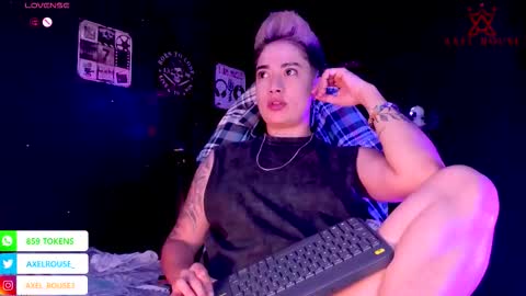 Snapshot of axel_rouse1 chatting on October 20, 9:15 pm Axel Rouse online show from October 20, 9:15 pm