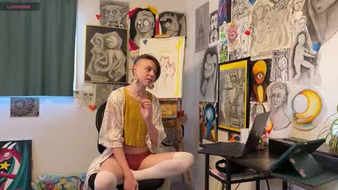 Snapshot of azeraika chatting on February 13, 4:14 pm Azerai online show from February 13, 4:14 pm