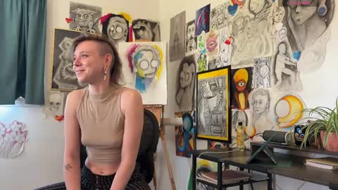 Snapshot of azeraika chatting on April 1, 3:20 pm Azerai online show from April 1, 3:20 pm