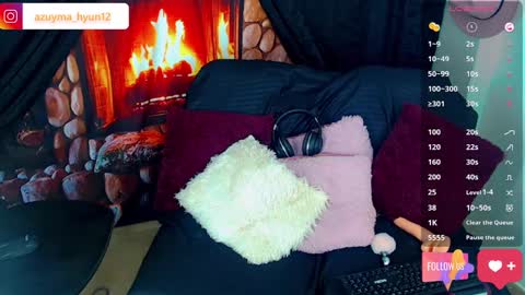 Snapshot of azuyma_hyun chatting on February 2, 6:26 am hyun online show from February 2, 6:26 am