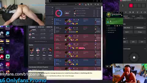 Snapshot of b1gbanana chatting on February 1, 8:16 pm b1gbanana online show from February 1, 8:16 pm