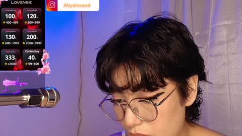 Snapshot of baby_alexx chatting on December 13, 9:02 am Alexandra followme on instragram abyalexand online show from December 13, 9:02 am