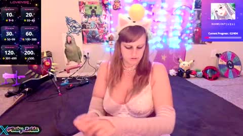 BabyZelda online show from October 8, 6:11 am