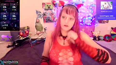 BabyZelda online show from October 15, 9:53 am