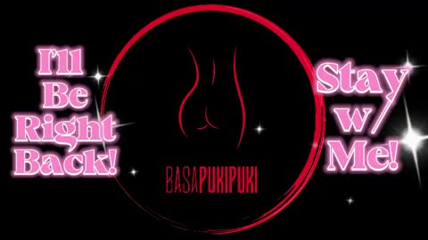 Snapshot of basapukipuki chatting on March 19, 1:31 am PukiPuki online show from March 19, 1:31 am