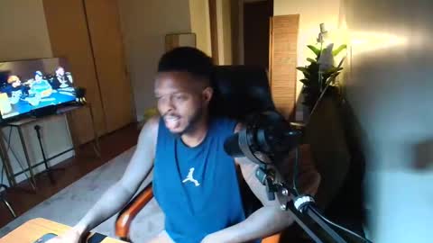 Snapshot of bbcblackdaddy chatting on April 6, 2:18 pm Black Daddy online show from April 6, 2:18 pm