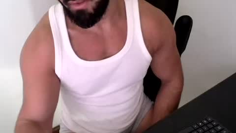 Snapshot of beard_top_guy chatting on July 3, 2:45 pm Beard Guy online show from July 3, 2:45 pm