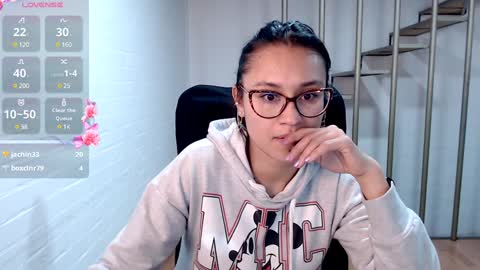 Snapshot of beckdymon chatting on February 8, 5:29 am Daniela online show from February 8, 5:29 am