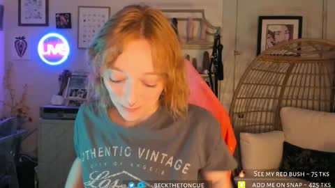 Beck the tongue online show from May 23, 2:17 am