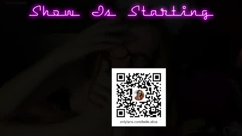 Snapshot of belle_alice chatting on April 1, 7:31 am Alice online show from April 1, 7:31 am