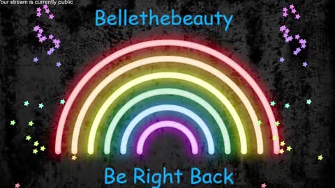 Snapshot of bellethebeauty20 chatting on December 19, 2:23 am Belle online show from December 19, 2:23 am