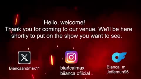 bianca and maxwell online show from June 20, 6:22 pm