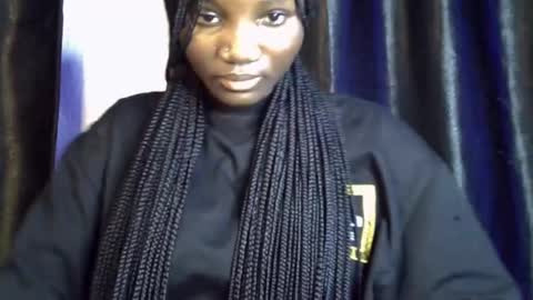 Snapshot of black_ebonyqueen chatting on September 19, 8:49 am Esthy online show from September 19, 8:49 am