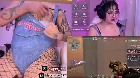 Snapshot of black_viperr chatting on February 12, 3:49 pm Mel online show from February 12, 3:49 pm