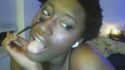 Snapshot of blackprincessstacy chatting on March 8, 2:04 am ask mme later online show from March 8, 2:04 am
