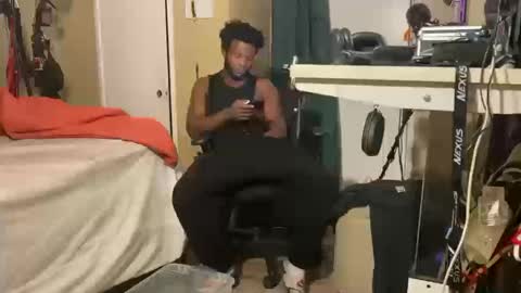 Snapshot of blakjag chatting on October 15, 7:30 am Blackjag00 online show from October 15, 7:30 am