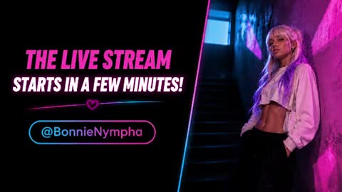 Snapshot of bonnienympha_ chatting on July 21, 6:27 am Bonnie Nympha online show from July 21, 6:27 am