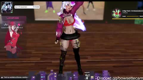 Snapshot of bowsette_ chatting on October 9, 11:47 pm Camila online show from October 9, 11:47 pm