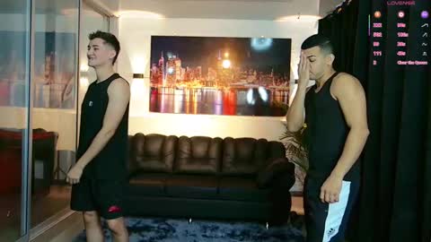 Snapshot of boysgang_sex chatting on February 23, 11:40 am Angelo Mark Fernando Taylor online show from February 23, 11:40 am