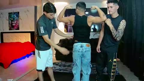 Snapshot of boysgang_sex chatting on March 26, 11:49 am Angelo Mark Fernando Taylor online show from March 26, 11:49 am