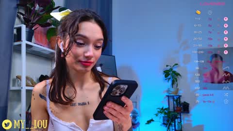 Snapshot of breeding_material chatting on October 11, 3:10 pm Ashley Dolce and Lou online show from October 11, 3:10 pm