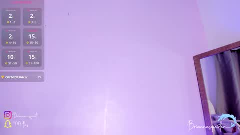 Snapshot of briannasquirter_ chatting on February 26, 11:26 pm Brianna online show from February 26, 11:26 pm