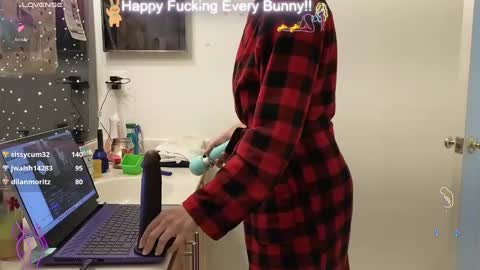 Snapshot of bunnycheekz chatting on January 4, 6:19 pm Tokki bunny online show from January 4, 6:19 pm