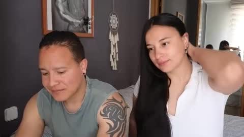 Snapshot of camilo0702 chatting on April 8, 8:36 am Camila and Camilo online show from April 8, 8:36 am