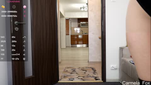 Snapshot of carmela_fox chatting on December 19, 9:27 am Carmela online show from December 19, 9:27 am