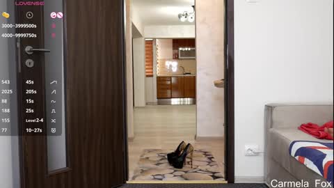 Snapshot of carmela_fox chatting on January 18, 8:07 am Carmela online show from January 18, 8:07 am