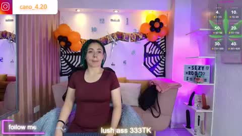 Caro Fisher online show from October 20, 12:49 pm