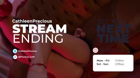 Snapshot of cathleenprecious chatting on February 19, 11:04 pm Cathleen online show from February 19, 11:04 pm