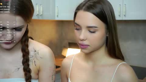 Aria and Kira online show from February 1, 6:23 am