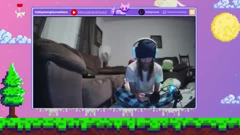 Snapshot of cattywompiscreations chatting on January 26, 6:59 am zatbabydaddy online show from January 26, 6:59 am