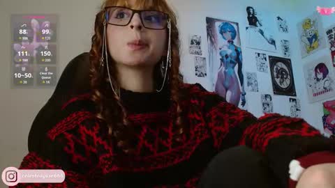 Snapshot of celesteayase chatting on December 18, 1:55 am celesteayase online show from December 18, 1:55 am
