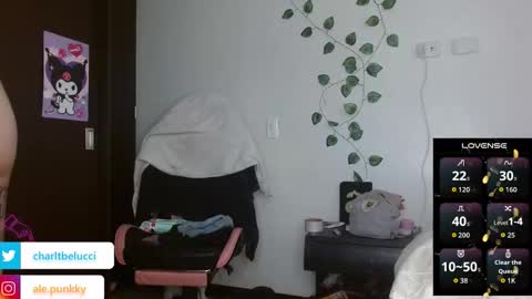Snapshot of charlotbelucci_ chatting on March 21, 11:59 am Ale punky online show from March 21, 11:59 am