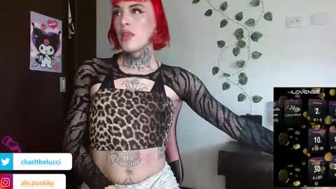 Snapshot of charlotbelucci_ chatting on March 26, 5:07 pm Ale punky online show from March 26, 5:07 pm