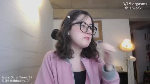 Snapshot of cherrybunny21 chatting on October 6, 2:20 am Sarah Prez online show from October 6, 2:20 am