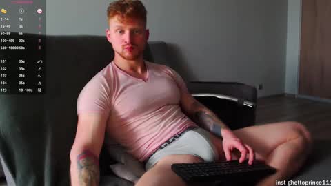 Snapshot of chris_boy37 chatting on March 4, 9:18 am redhead thief of sausages and hearts online show from March 4, 9:18 am