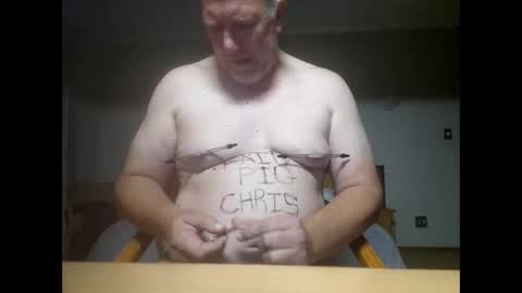 Snapshot of chrispainpig chatting on April 22, 6:42 pm Chrispainpig torture bdsm masochist slave submissive hardcore anal CBT humiliation online show from April 22, 6:42 pm