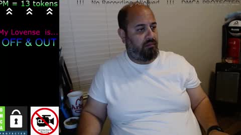 Snapshot of chunkymonkey420 chatting on February 24, 3:23 am Spencer Smokey Bear online show from February 24, 3:23 am