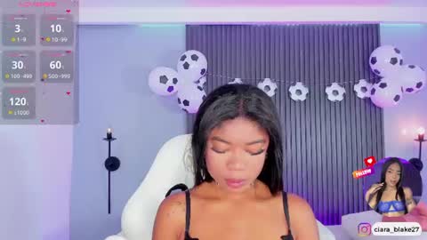 Snapshot of ciara_blake chatting on June 26, 7:51 pm CIARA online show from June 26, 7:51 pm