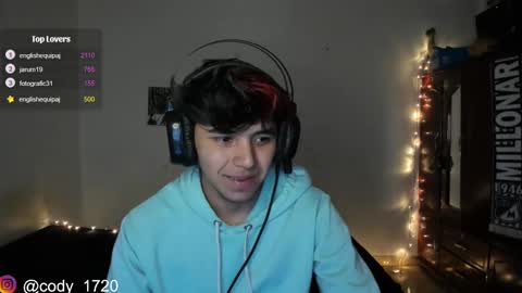 cody online show from January 14, 2:29 am