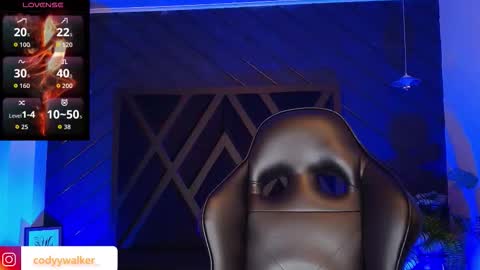 Snapshot of codyywalker chatting on March 21, 4:28 am Cody Walker online show from March 21, 4:28 am