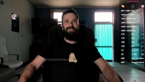 Snapshot of crissstud chatting on March 21, 5:45 am Criss online show from March 21, 5:45 am