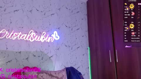 Snapshot of cristal_subin69 chatting on January 30, 9:36 pm STEFANYIG cristalsubin online show from January 30, 9:36 pm