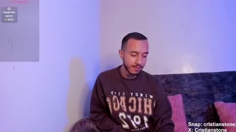 Snapshot of cristianstone2 chatting on June 8, 12:36 am CRISTIAN online show from June 8, 12:36 am