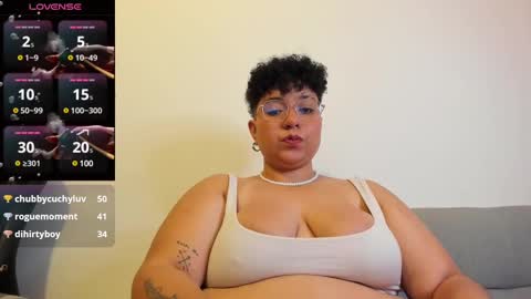 Snapshot of curly_cam_queen chatting on March 2, 6:05 am Bruna online show from March 2, 6:05 am